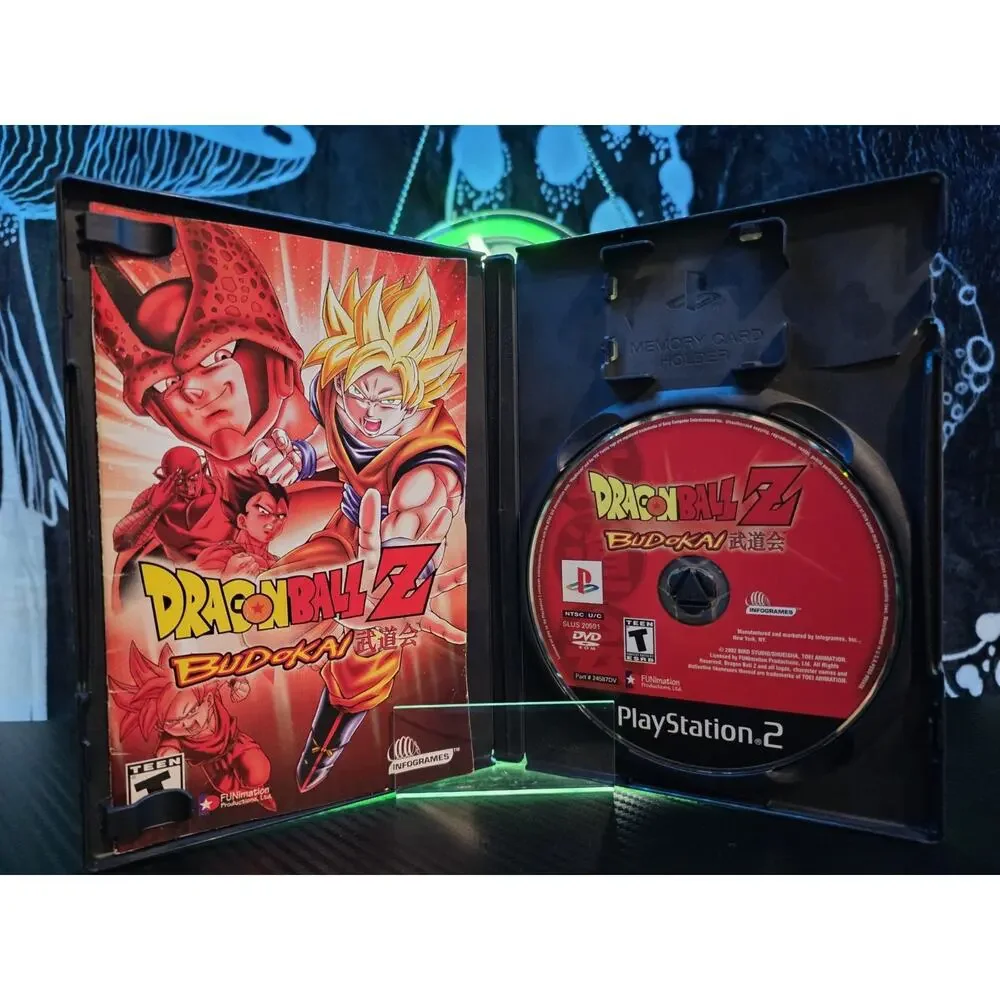 Sony PlayStation 2 Funimation Dragonball Z Budokai 2002